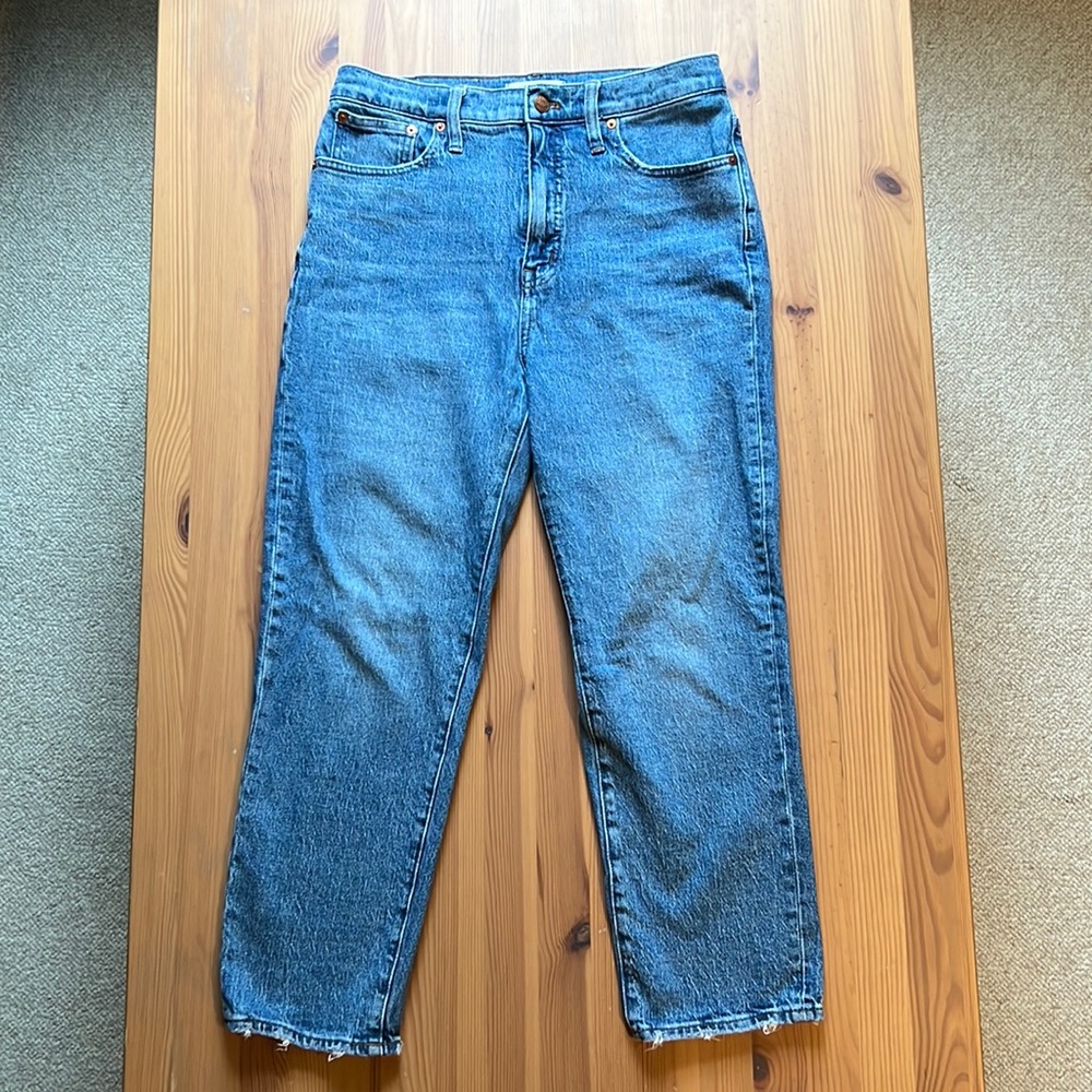 Madewell Classic Straight jeans, size 28